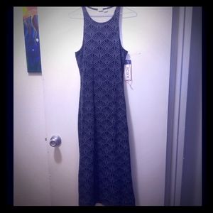 Roxy fitted open back dress